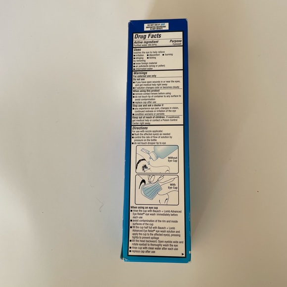 Bausch and lomb advanced eye relief eye wash 4 fl oz - Picture 2 of 5